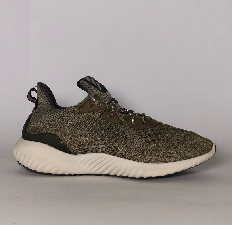 Adidas Alphabounce EM Olive Running Shoes US 7 EUR 38.5 Condition 9