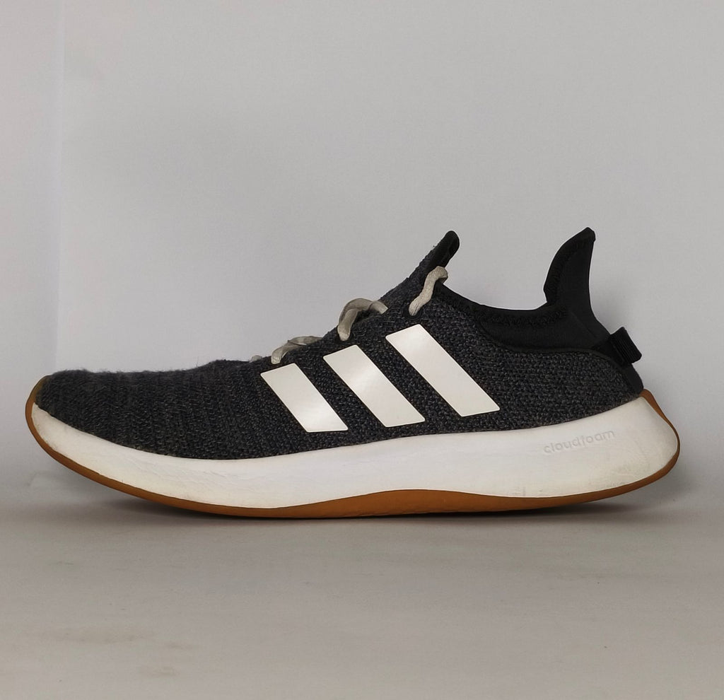 Adidas-Cloudfoam-Pure-Womens-Sneakers-Grey-White-US-11