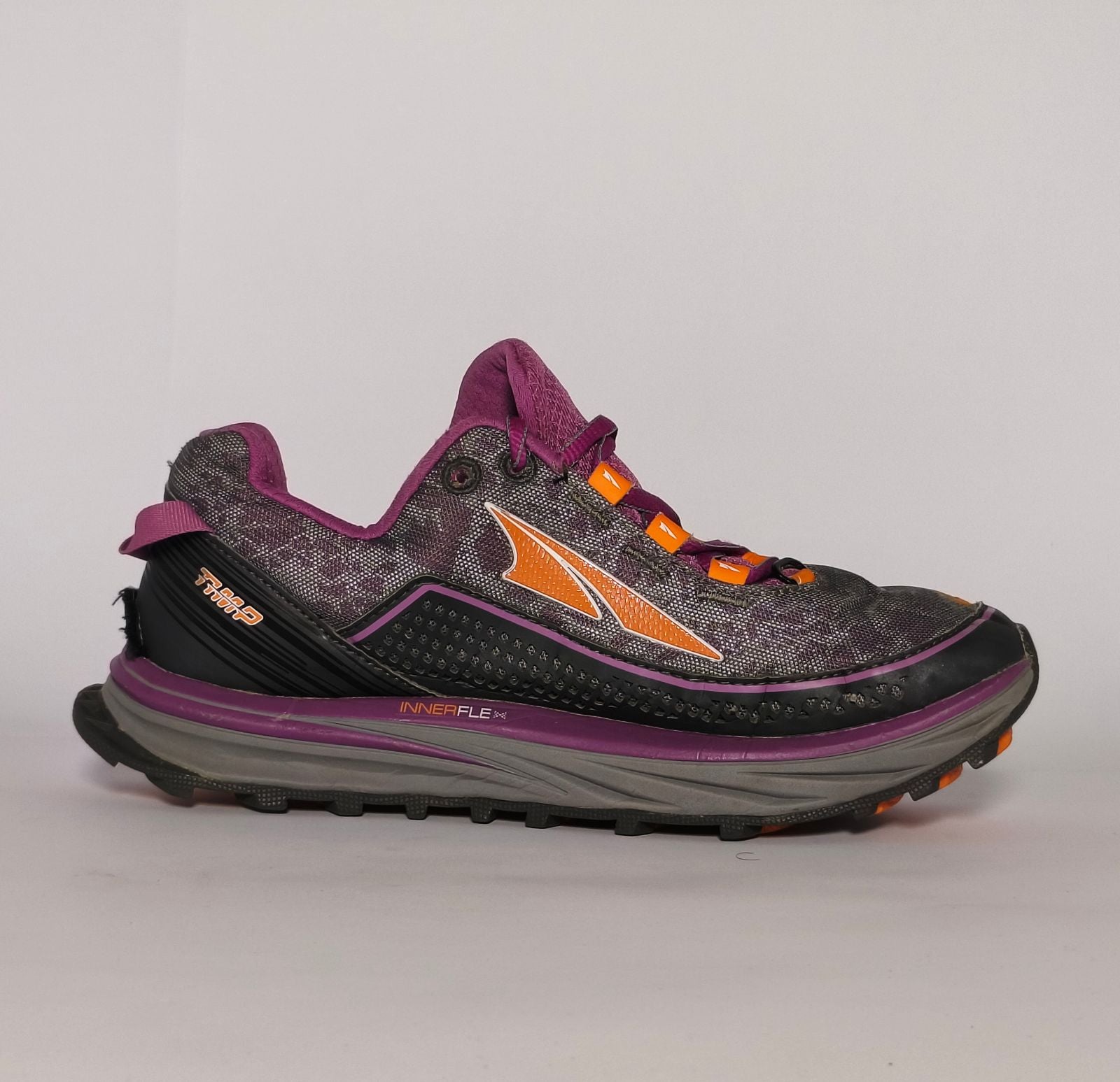 Altra Zero Drop Trail Shoes Purple Orange US 7.5 EUR 38.5 Condition 8