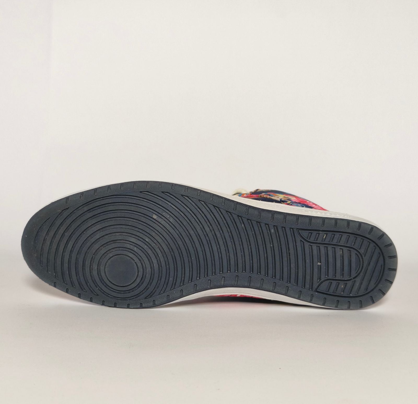 Le Coq Sportif Floral Print High-top Canvas Sneakers