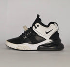 Nike Air Force 270 Black White Shoes US 6 EUR 38 Condition 8.5