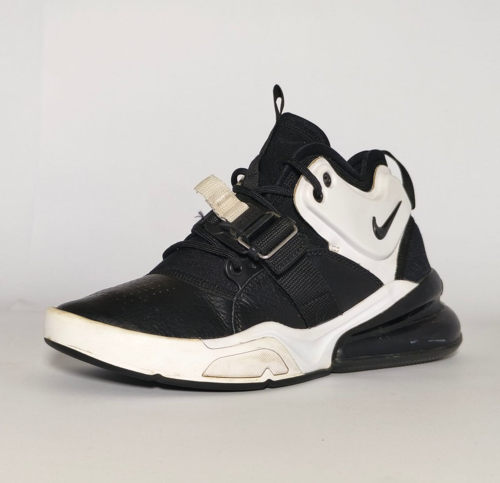 Nike Air Force 270 Black White Shoes US 6 EUR 38 Condition 8.5
