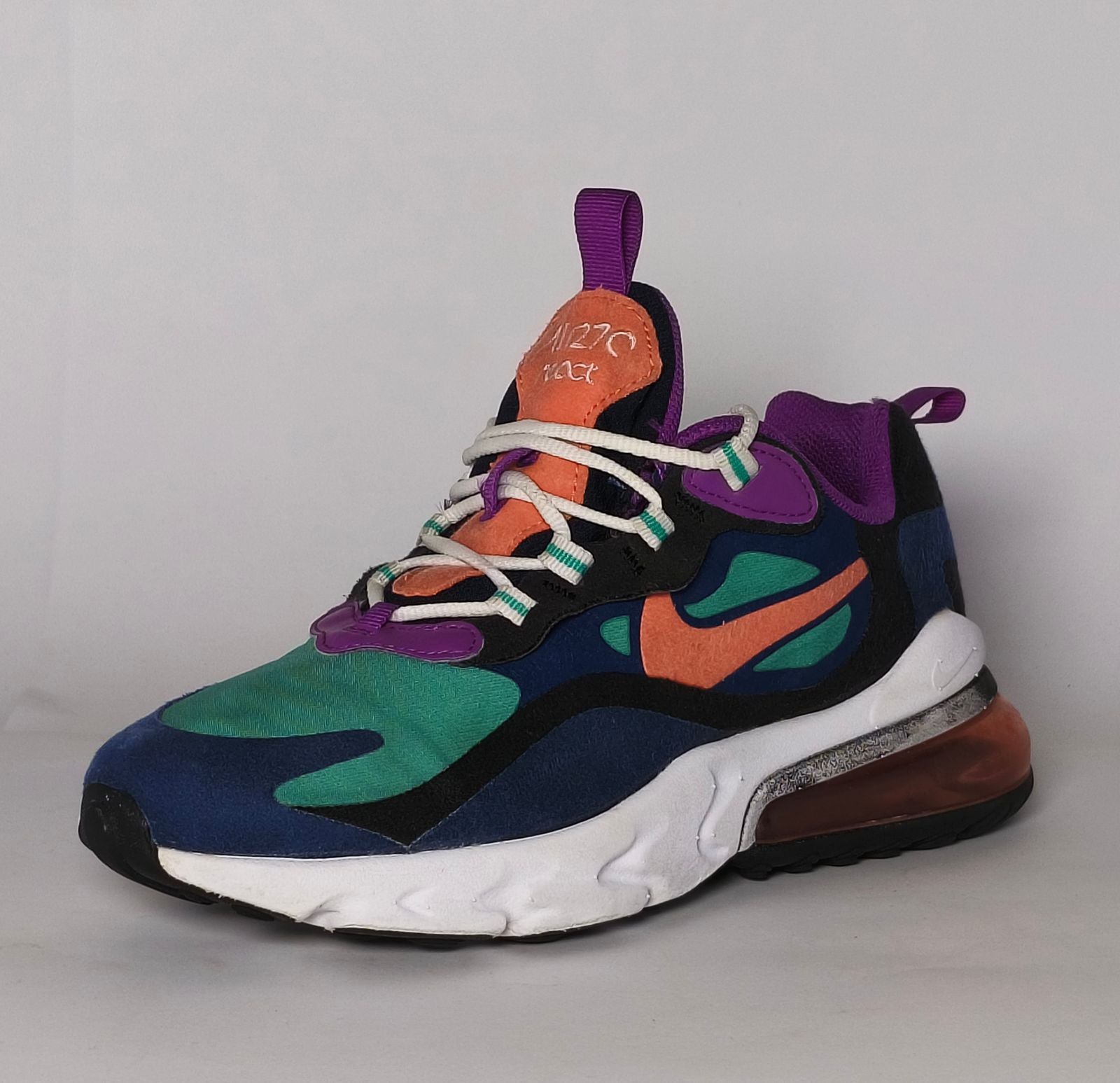 Nike Air Max 270 React Multicolor Sneakers Size US 5.5 EUR 38