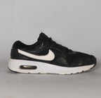 Nike Air Max Black and White Sneakers Side View US 9 EUR 40.5