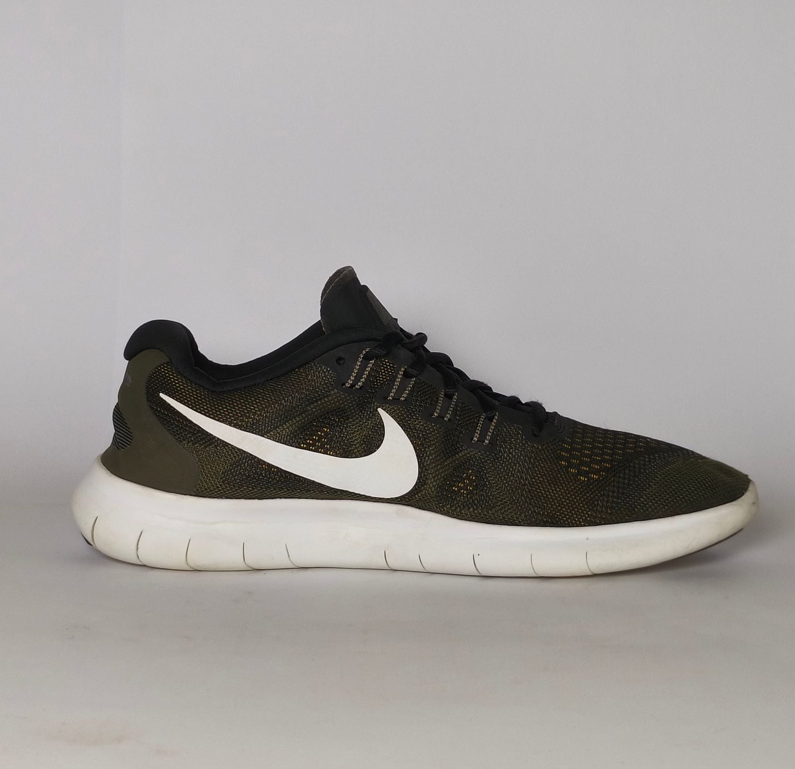 Nike Free RN 2017 Black Running Shoes US 10.5 EUR 44.5 Condition 8