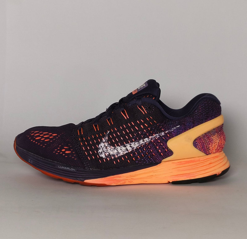 Nike Lunar Women’s Running Sneakers Purple Orange | Size US 7 EUR 38