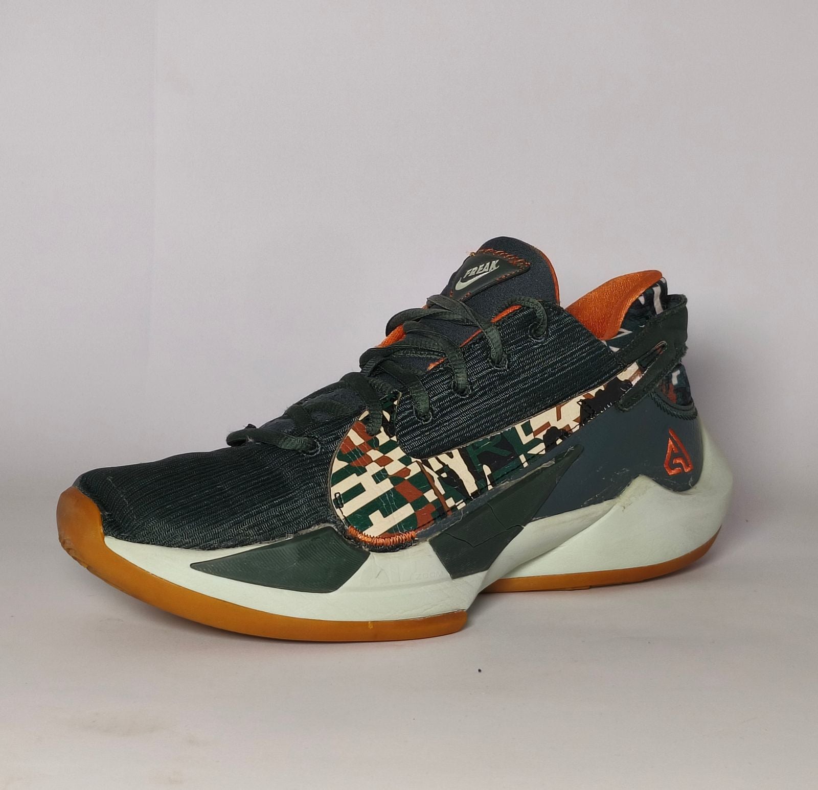 Nike Zoom Freak 2 Ashiko Basketball Sneakers US 11 EUR 45 Condition 8