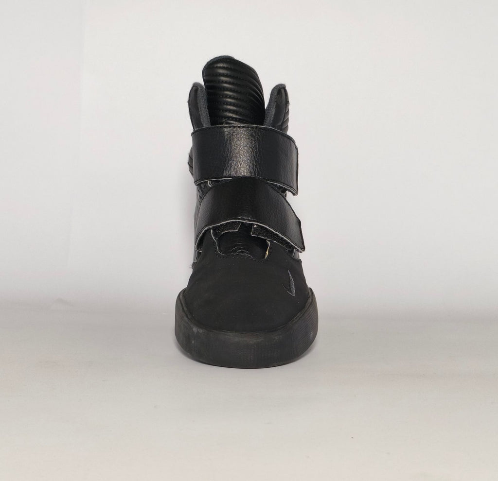 Nike High-Top Strap Shoes Black US 6.5 EUR 39 Condition 9.5