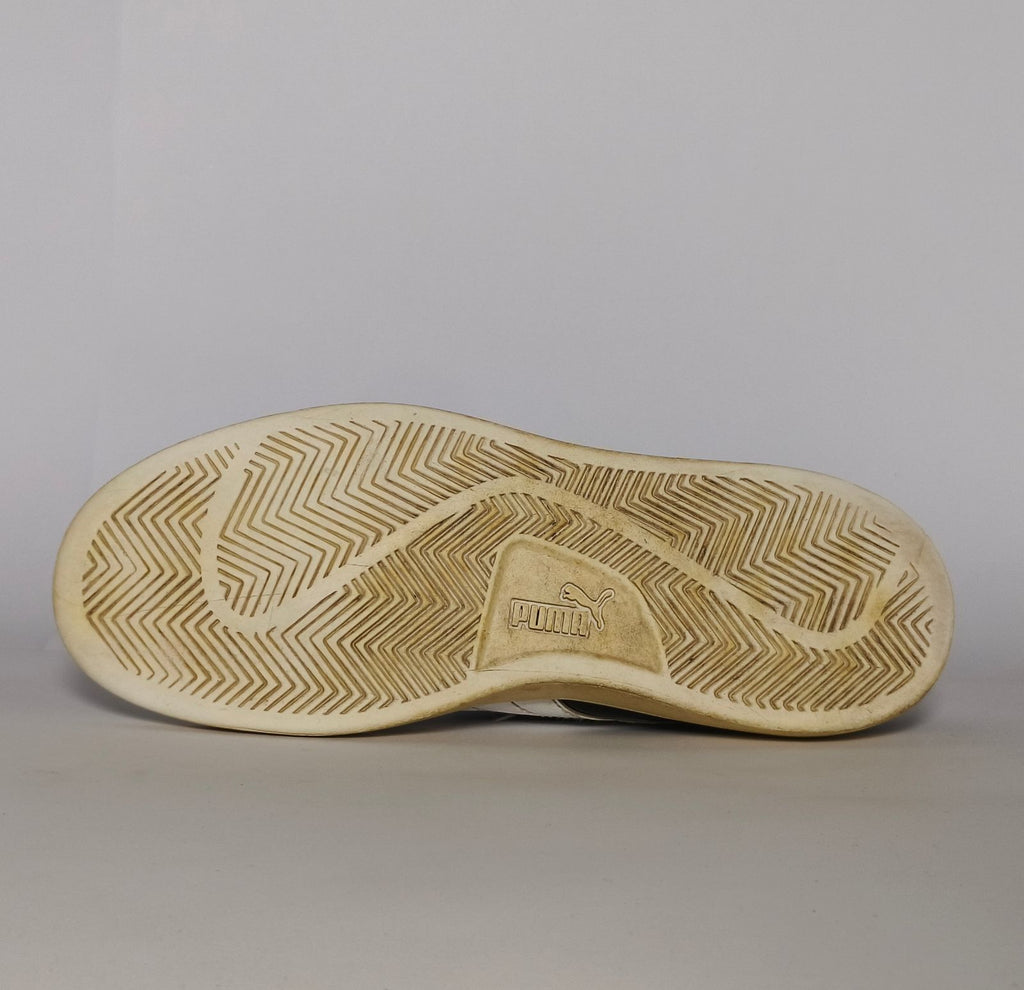 Puma Black White Court Shoes US 7 EUR 39 Condition 7