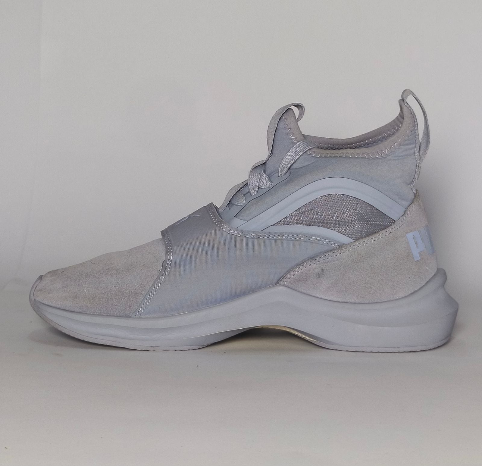 PUMA Muse Lifestyle Sneakers Light Grey Size US 5 EUR 38