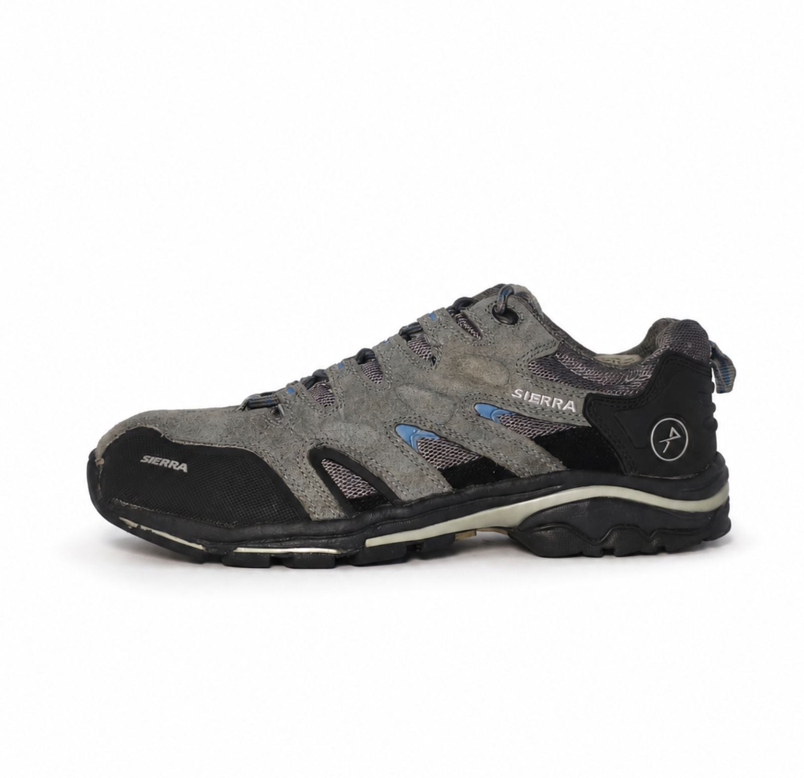 Sierra Hiking Grey Upper Shoes