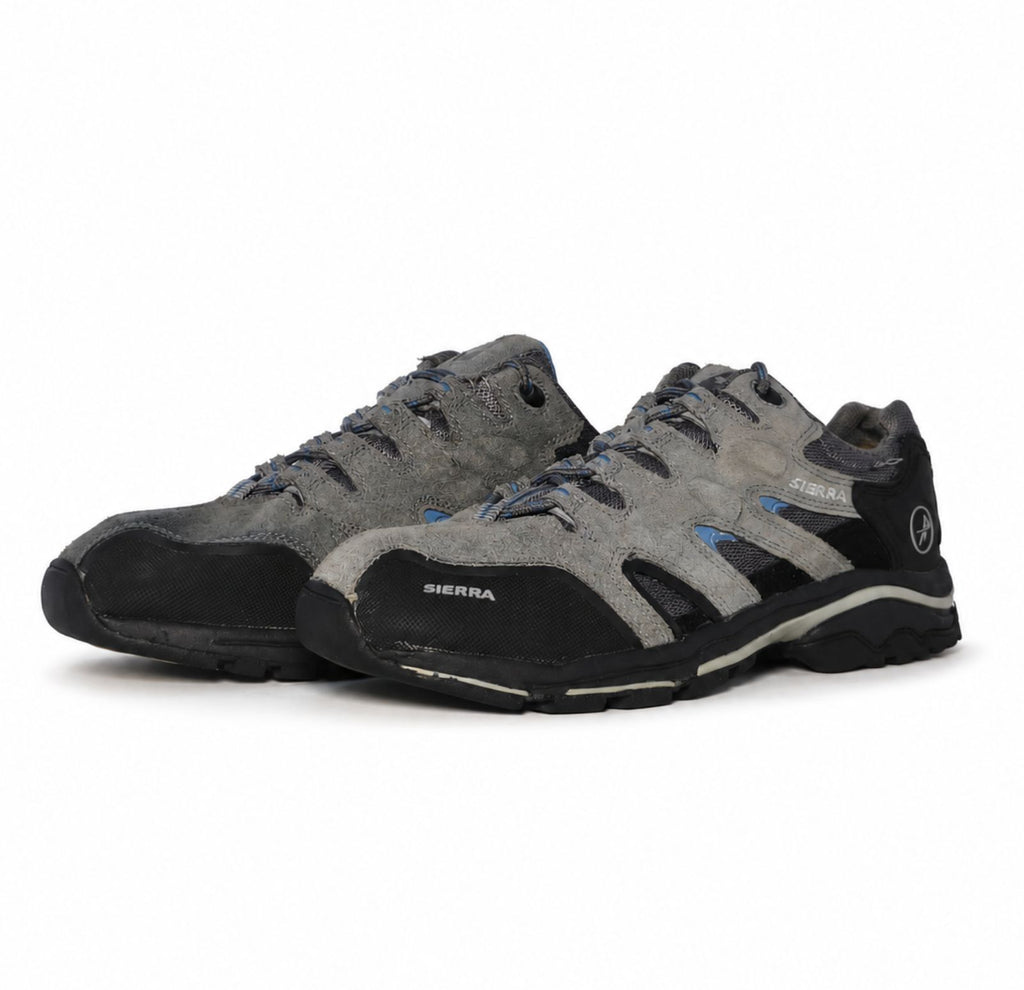 Sierra Hiking Grey Upper Shoes