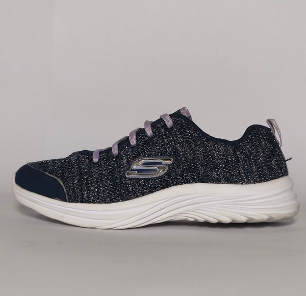 Skechers Glitter Knit Walking Sneakers Size US 6 EUR 38