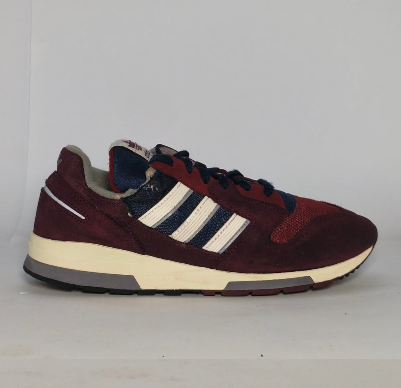 Adidas ZX 420 Maroon Collegiate Navy Sneakers