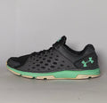 Under Armour Womens Micro G Sneakers Black Green US 10 EUR 42 Condition 7