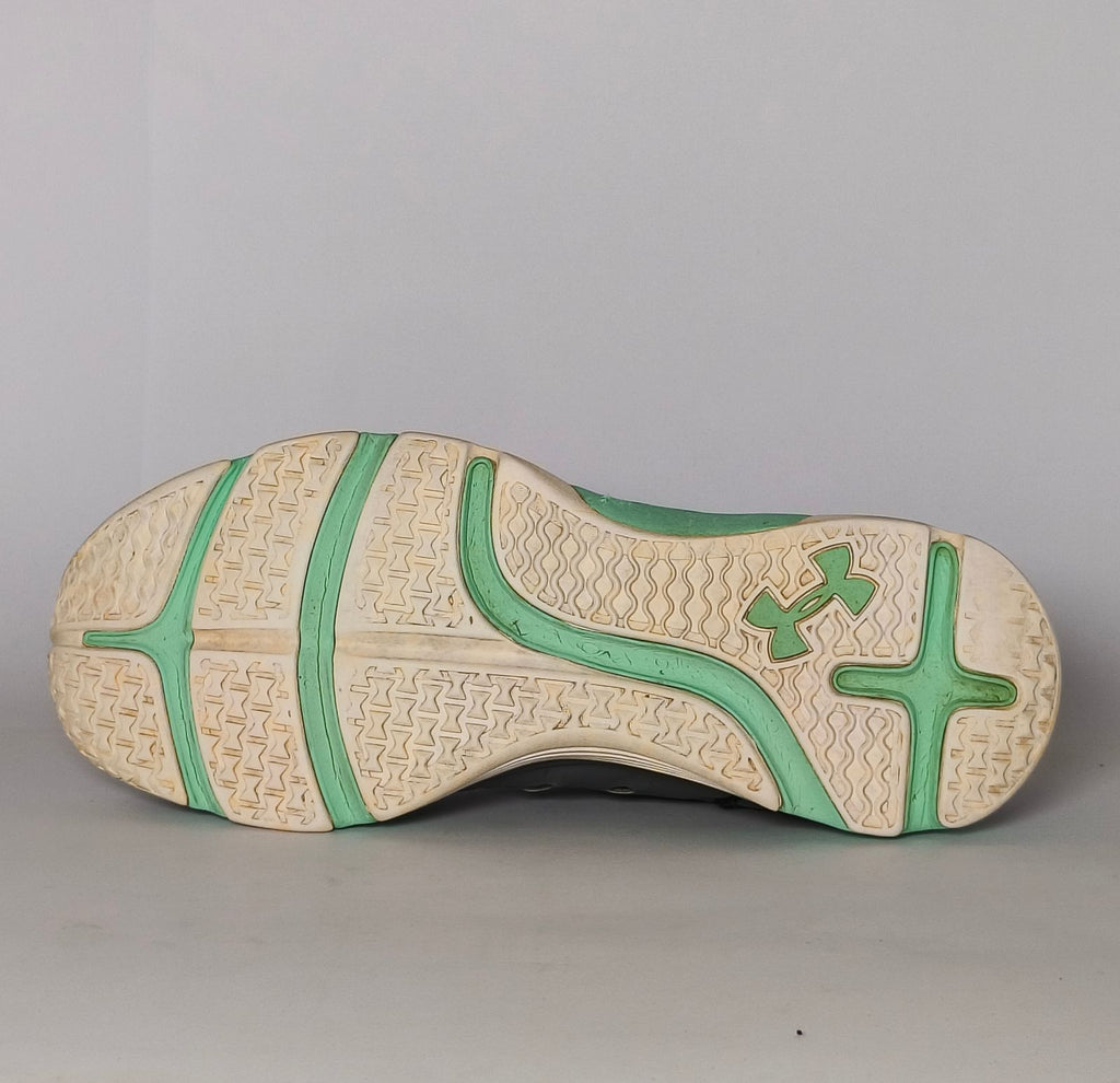 Under Armour Womens Micro G Sneakers Black Green US 10 EUR 42 Condition 7